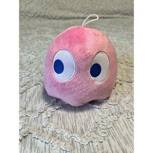 Toy Factory PAC MAN PINKY Ghost Firm Foam Plush with Hang Loop